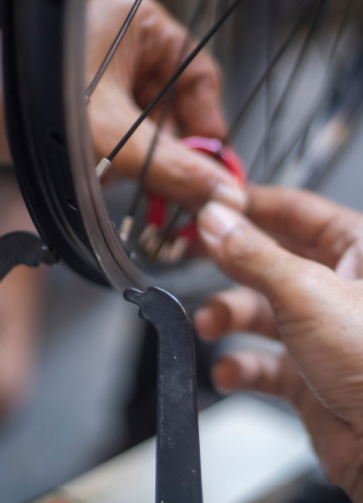 wheel truing